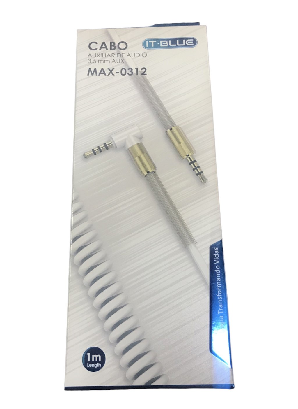 CABO AUXILIAR DE ÁUDIO 3,5M AUX