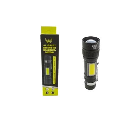 MINI ZOOM RECARREGAVEL LANTERNA