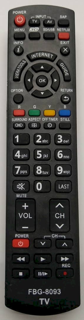 CONTROLE LED PANASONIC