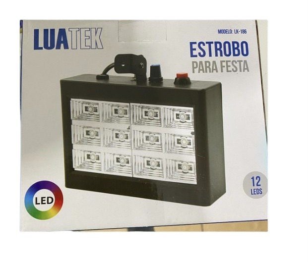 ESTROBO DE LED 12 LEDS LUATEK