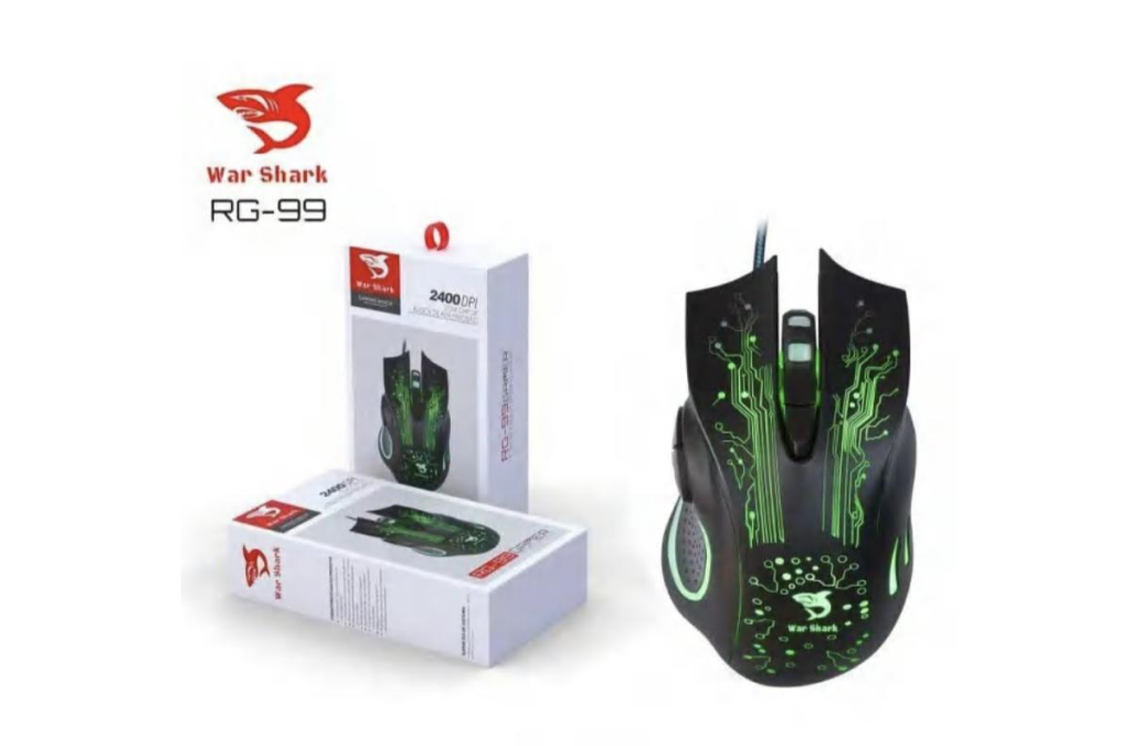 MOUSE GAME WAR SHARK 2400 DPI
