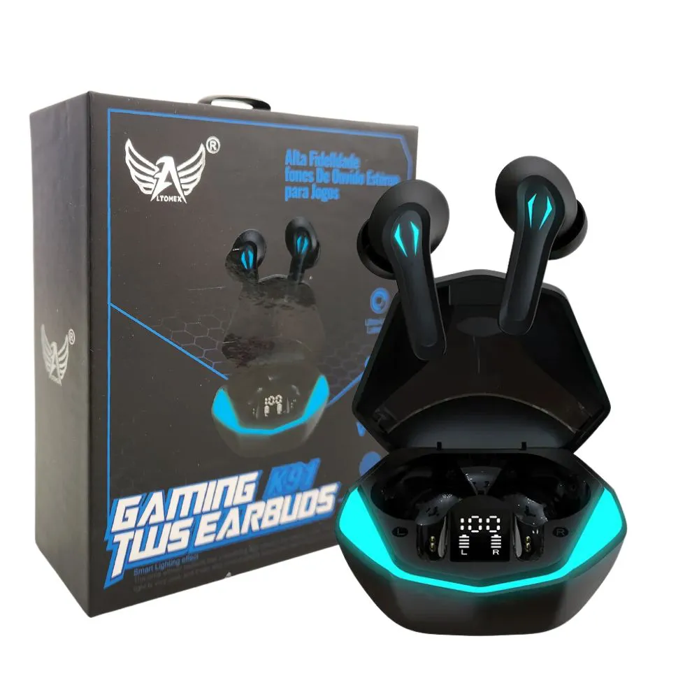 FONE GAMER TWS EARBUDS 5,0