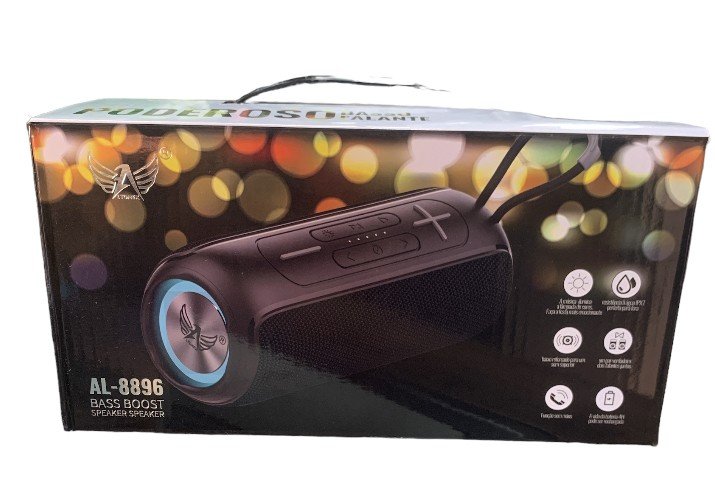 CAIXA BLUETHOOTH A PROVA D,ÁGUA BASS BOOST