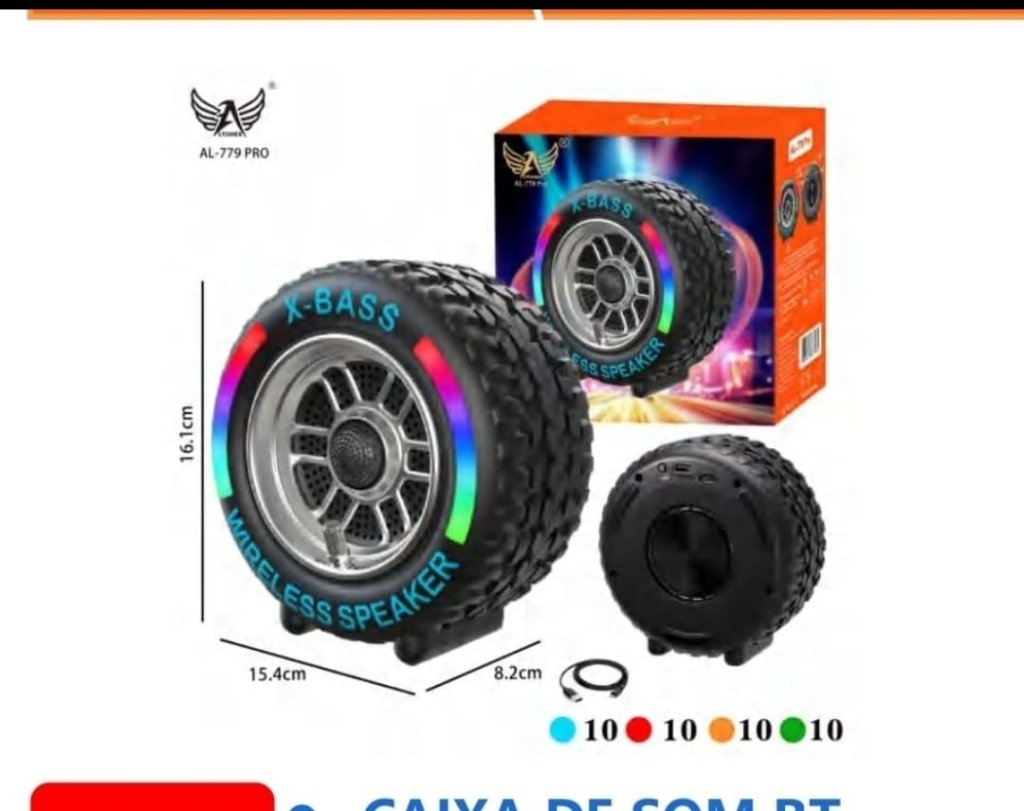 CAIXA BLUETOOTH X-BASS AL-779 PRO