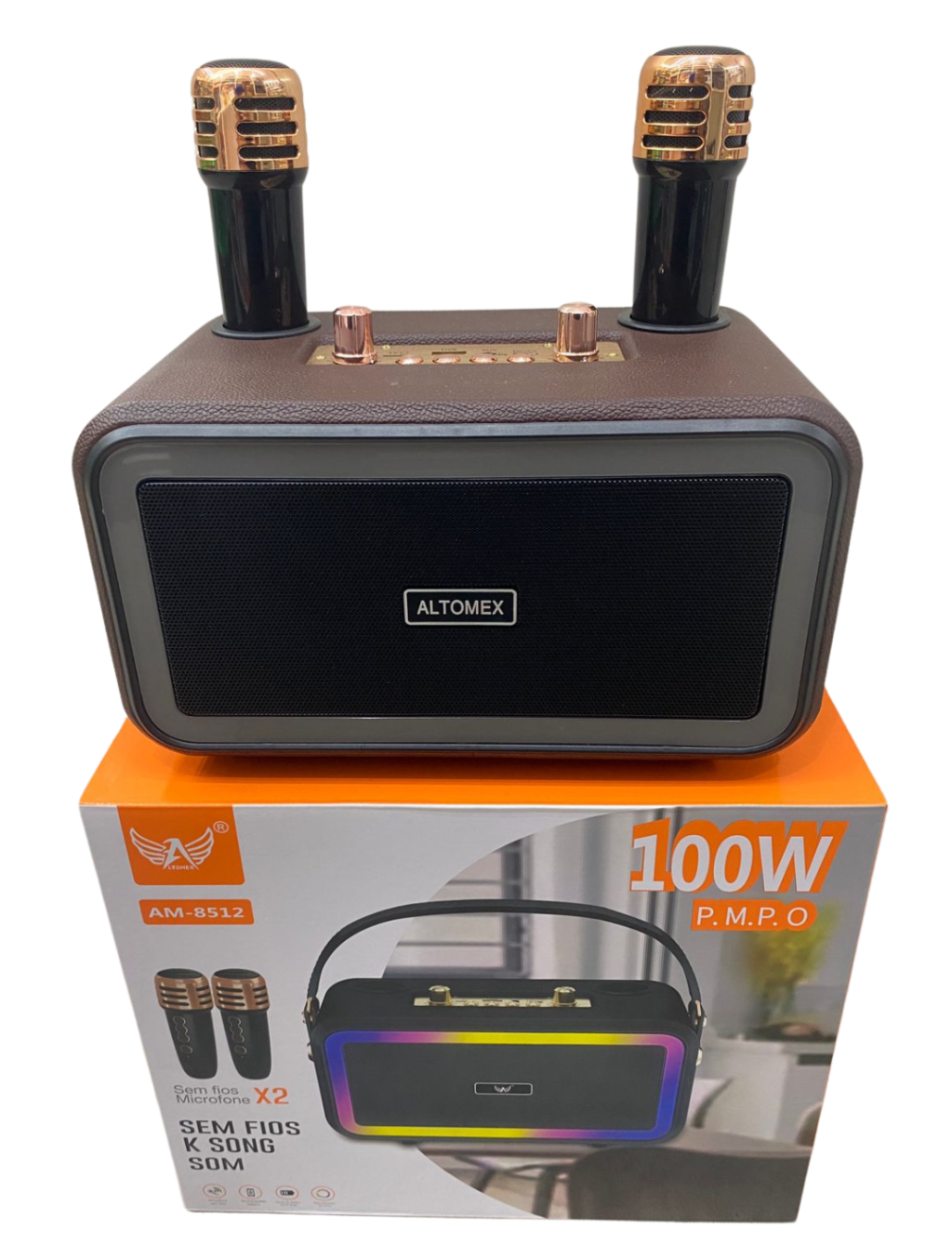 KARAOKE 100W 2MIC ALTOMEX