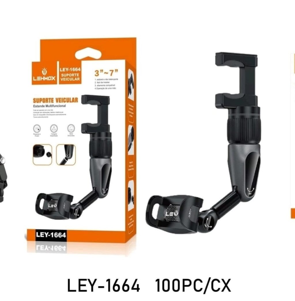 SUPORTE VEICULAR PARA RETROVISOR LEHMOX 