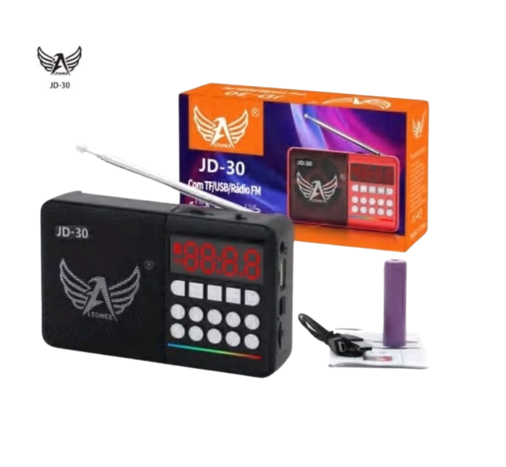 MINI RÁDIO PORTÁTIL ALTOMEX 