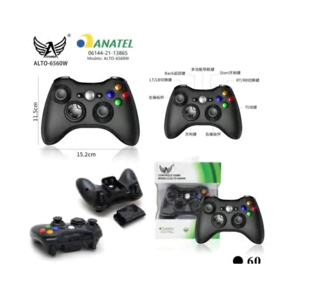 CONTROLE DE XBOX 360 ALTOMEX