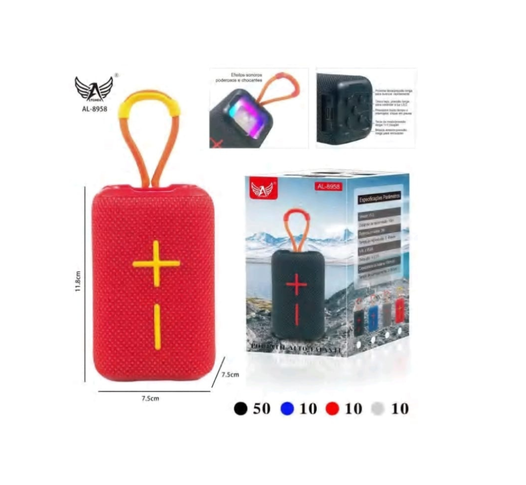 CAIXA DE SOM BLUETOOTH WIRELESS