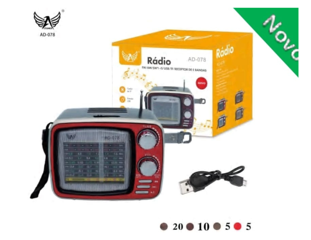 RADIO BLUETOOTH ALTOMEX AD-078