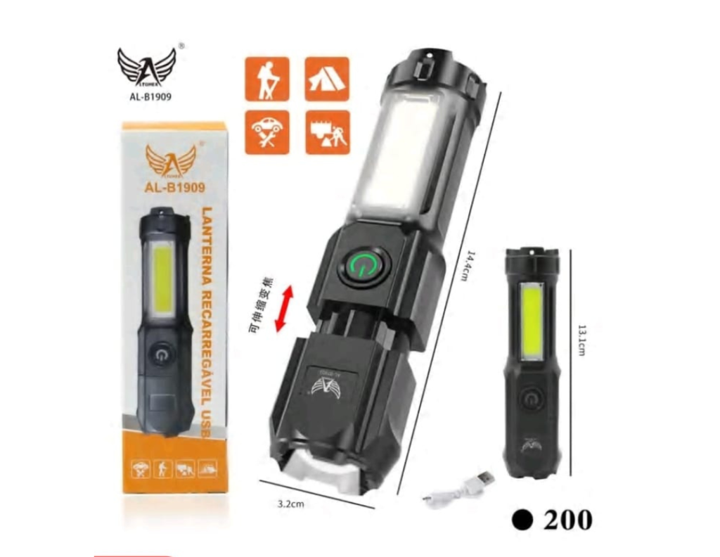 LANTERNA TÁTICA MILITAR ALTOMEX