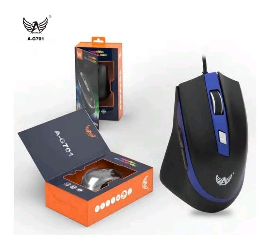 MOUSE GAMER COM FIO ALTOMEX 