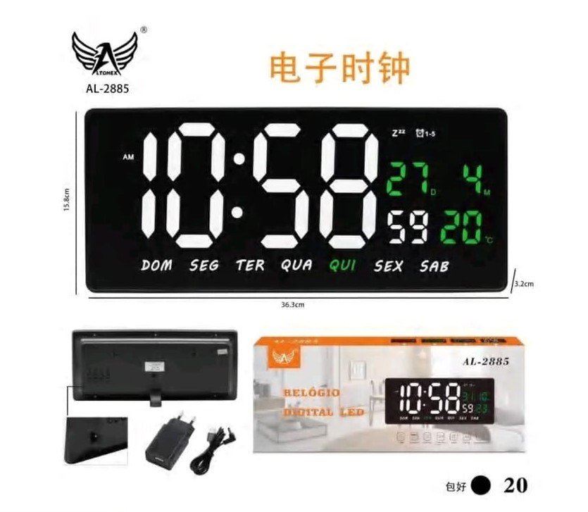 RELOGIO DIGITAL ALTOMEX 