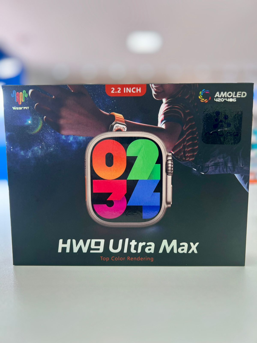 SMARTWATCH HW9 ULTRA MAX SERIE 9 FULL AMOLED