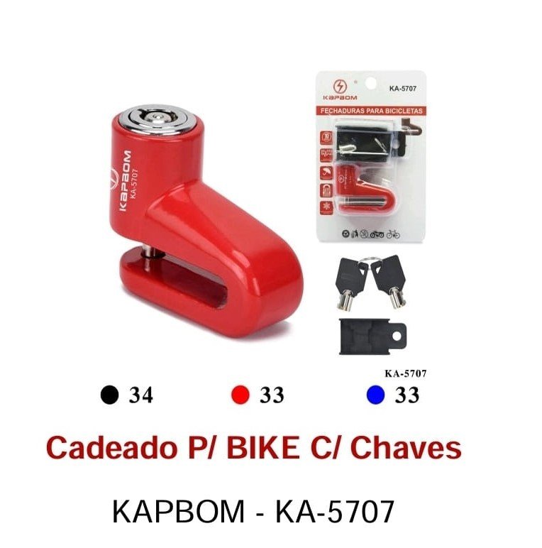 TRANCA CADEADO KAPBOM