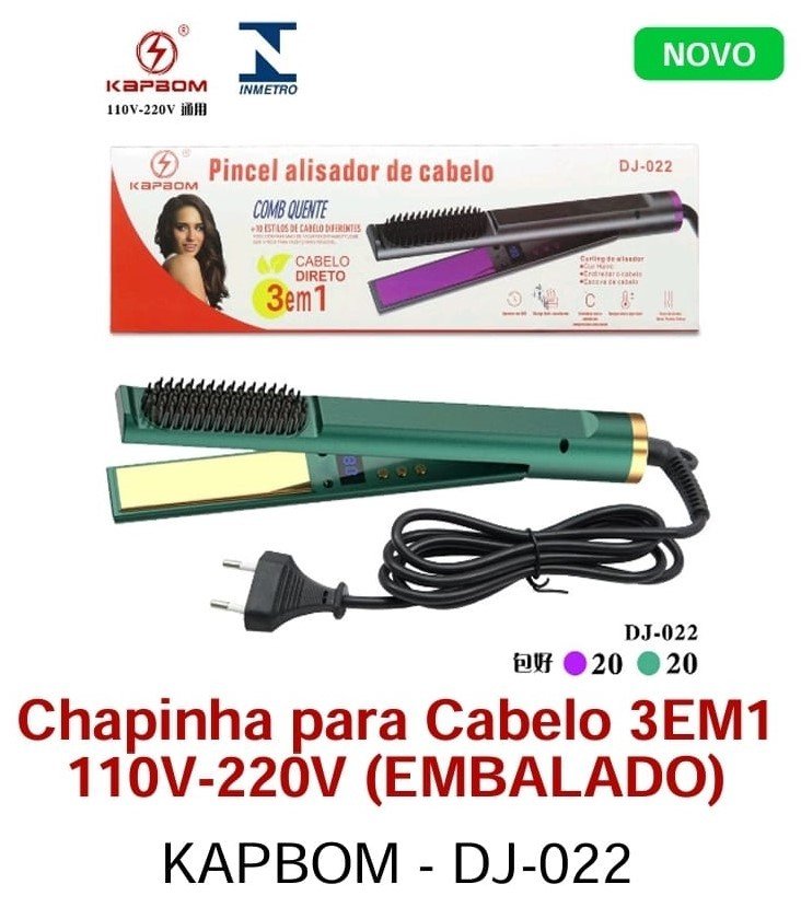 CHAPINHA 3 EM 1 KAPBOM 