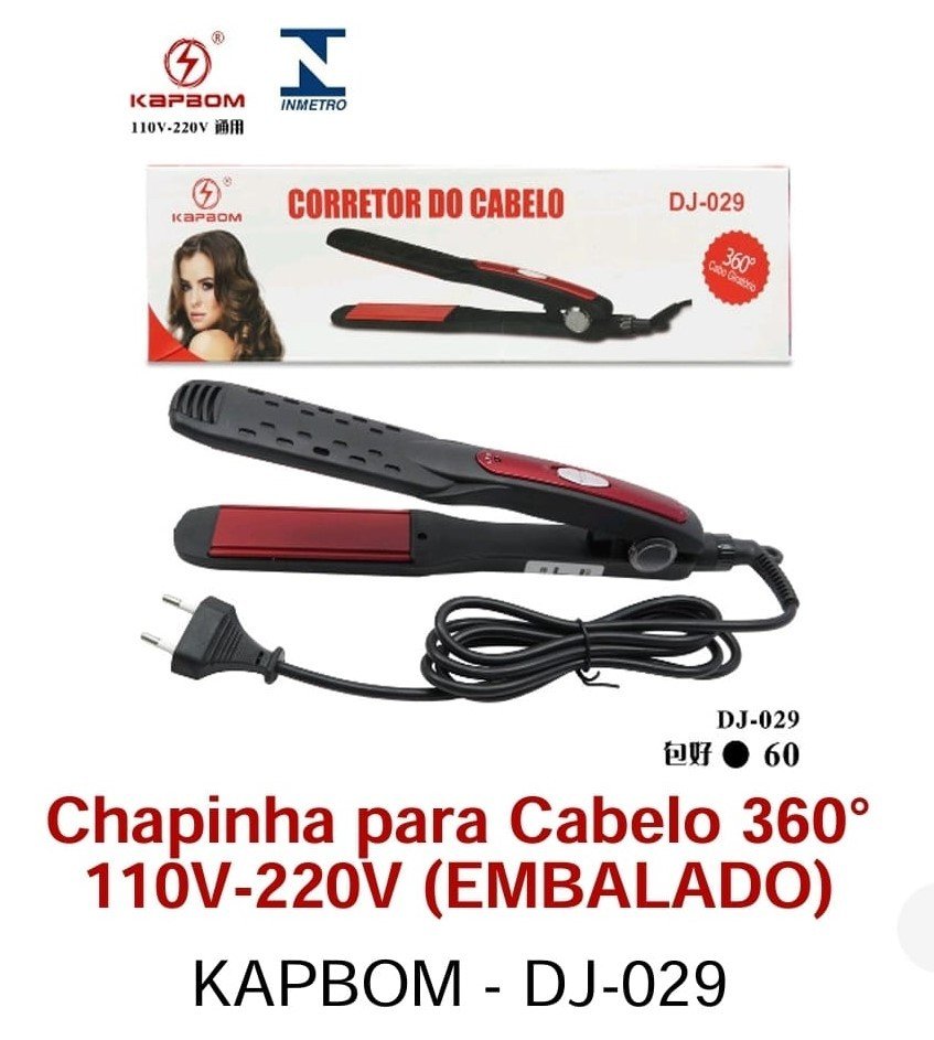 CHAPINHA PARA CABELO 360 KAPBOM