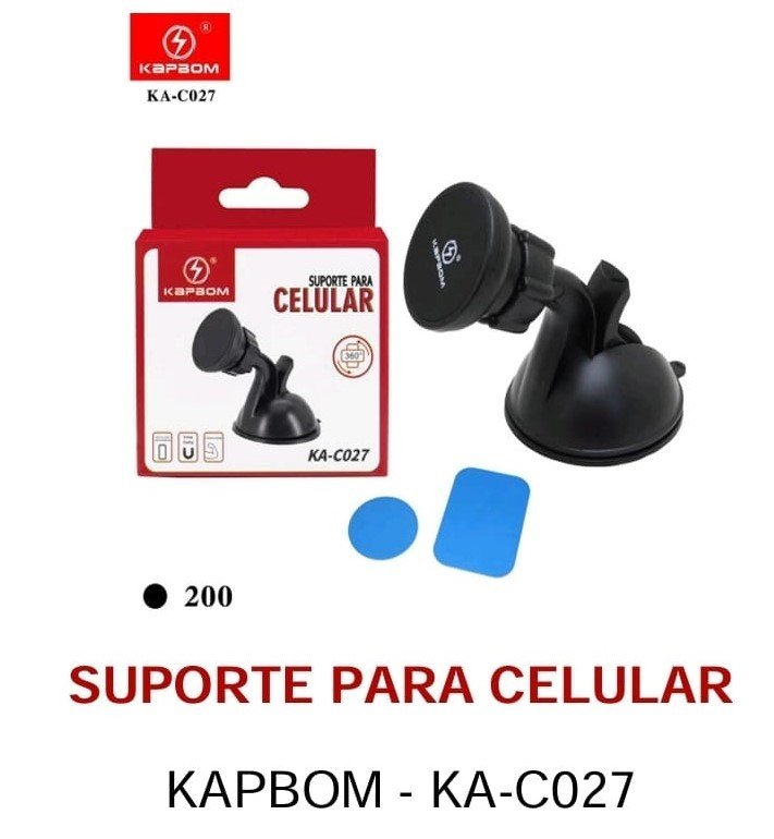 SUPORTE MAGNETICO VEICULAR KAPBOM