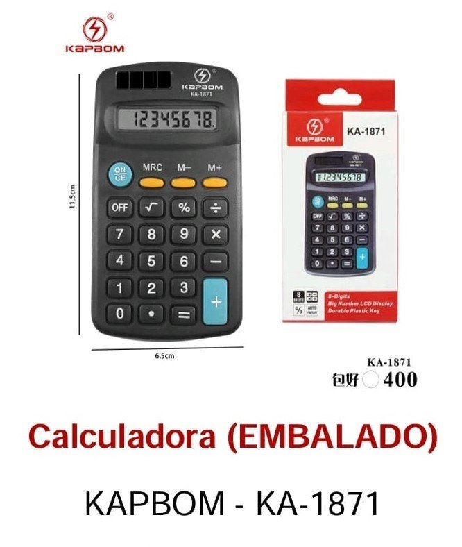 CALCULADORA  KAPBOM 