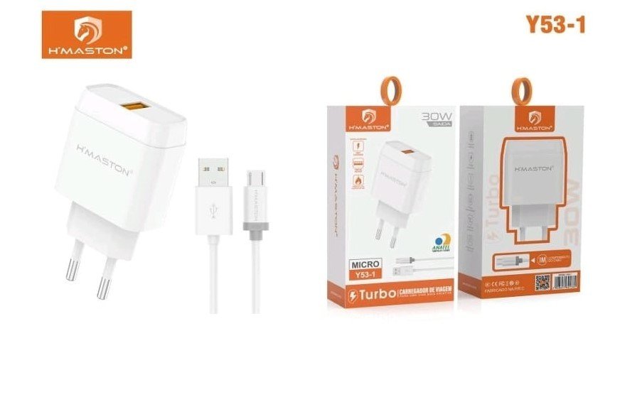 CARREGADOR 30W V8 H'MASTON 