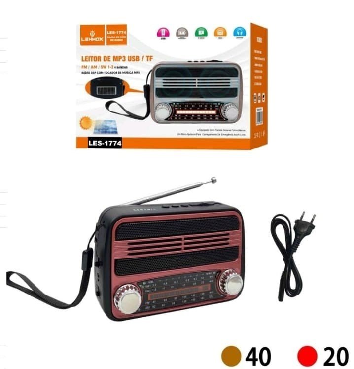 RADIO LEHMOX BLUETOOTH AM/FM