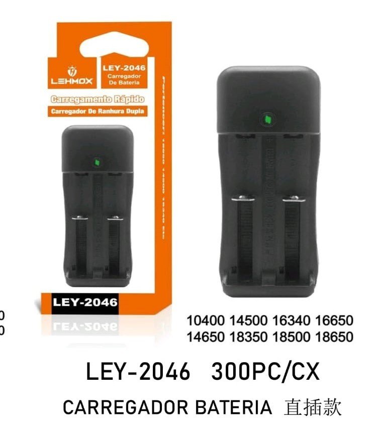 CARREGADOR DE BATERIA LEHMOX