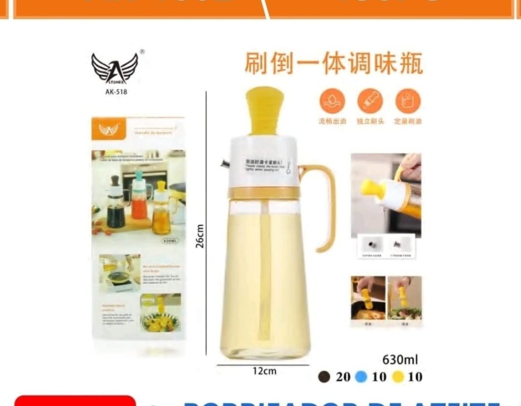 GALHEITEIRO PARA AZEITE ALTOMEX COM PINCEL