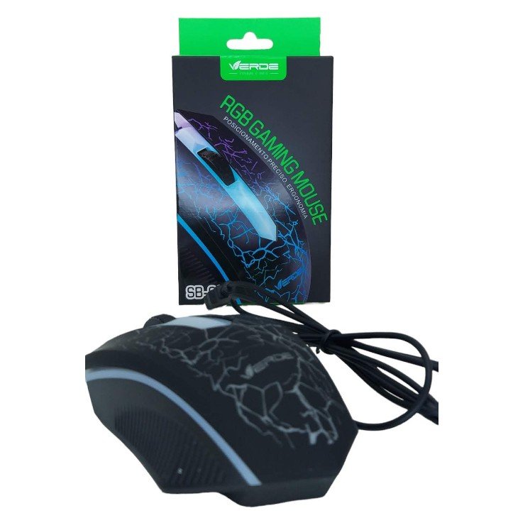 MOUSE GAMER VERDE 