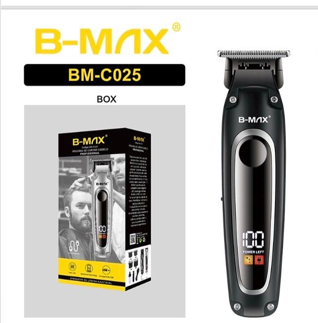 MAQUINA DE CORTAR CABELO PROFISSIONAL B-MAX