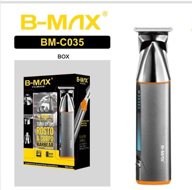 KIT DE LIMPEZA ROSTO E CORPO 9EM1 B-MAX