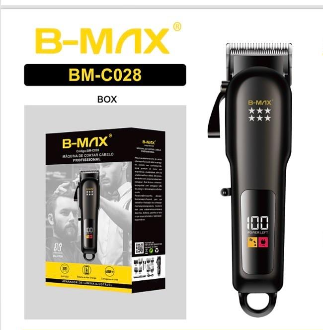 MAQUINA DE CORTAR CABELO PROFISSIONAL B-MAX