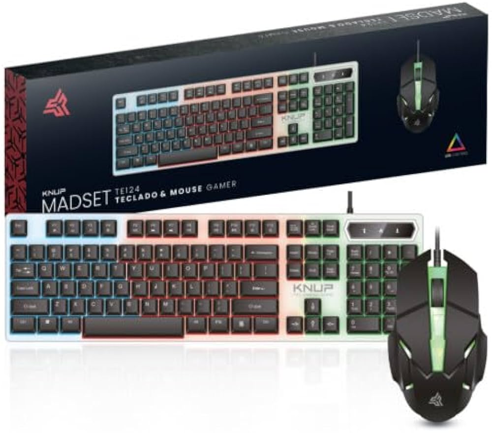 TECLADO E MOUSE46 GAMER KNUP 