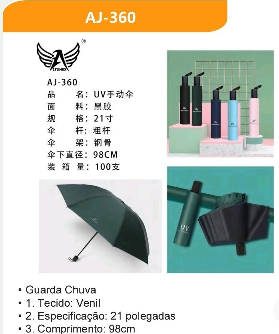  GUARDA CHUVA TECIDO VINIL ALTOMEX 