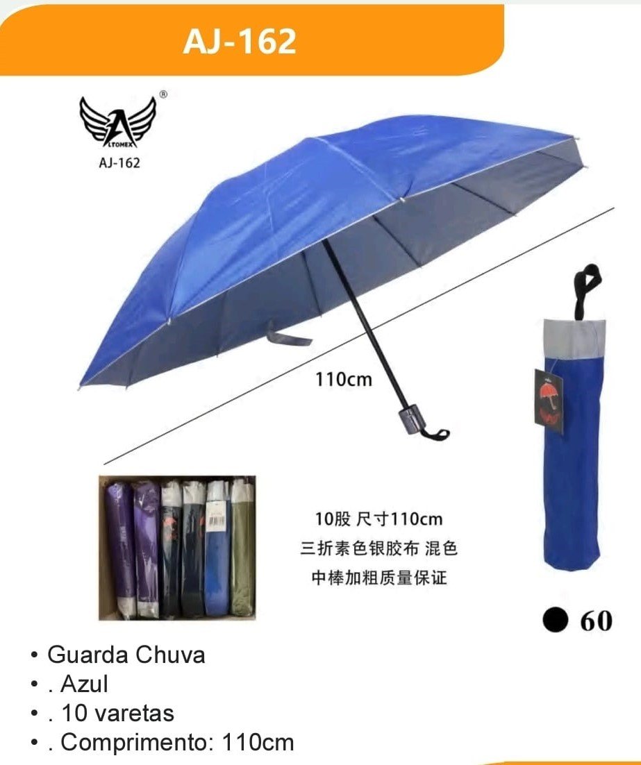 GUARDA CHUVA ALTOMEX AZUL