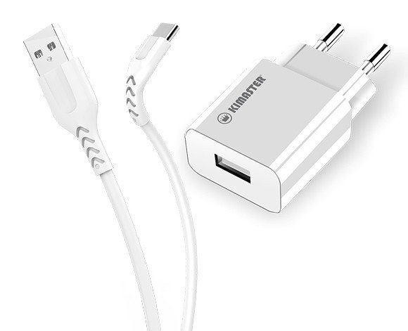 CARREGADOR KIMASTER TYPE-C 3.1A