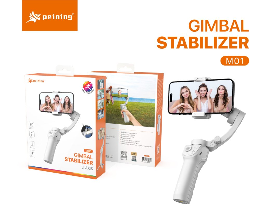 ESTABILIZADOR GIMBAL CELULAR IMAGEM PENING 3 EIXOS
