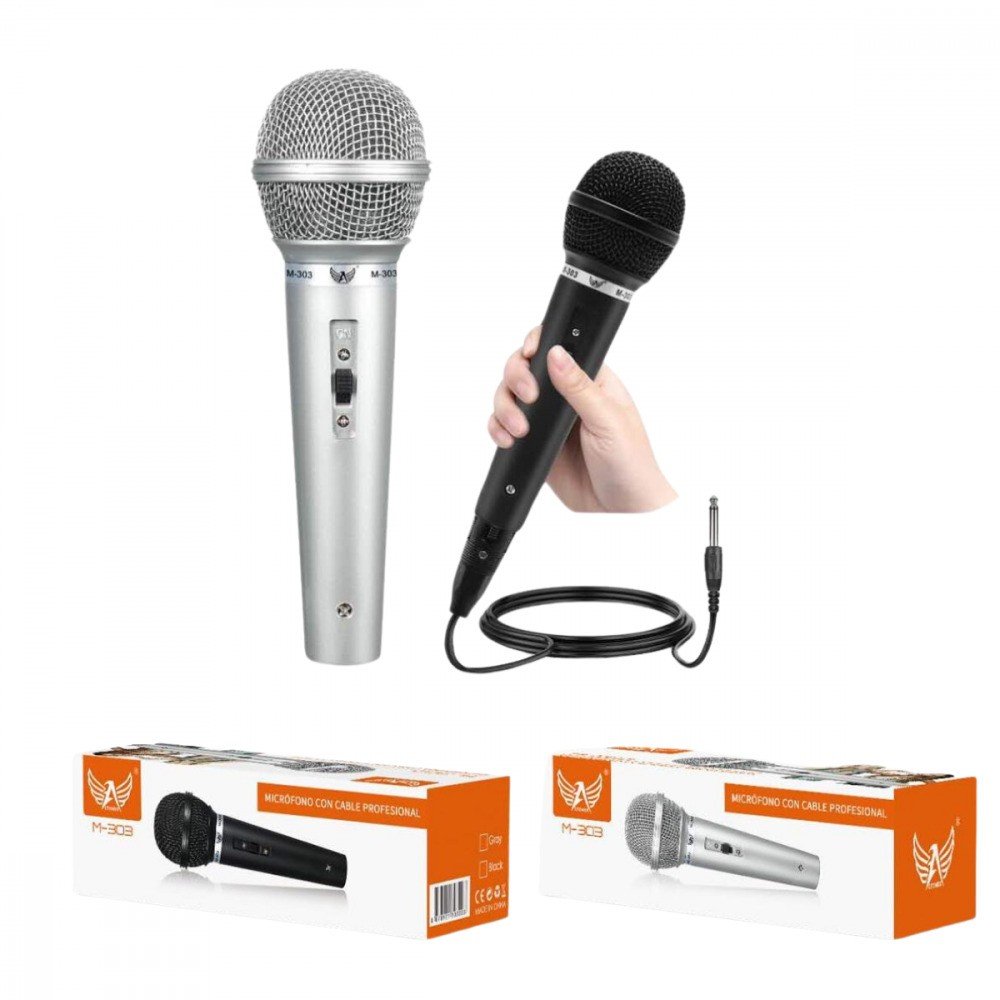 MICROFONE COM FIO ALTOMEX