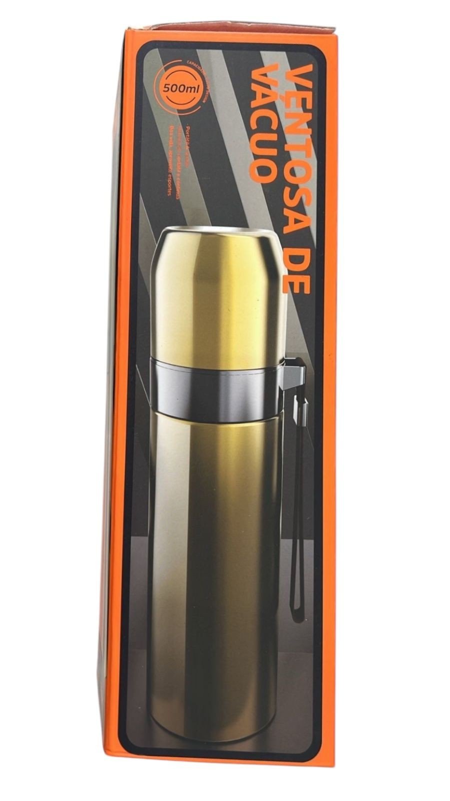 GARRAFA TÉRMICA VENTOSA DE VÁCUO 500ML