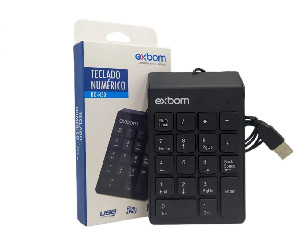 TECLADO NUMÉRICO EXBOM