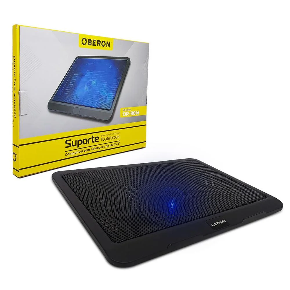 BASE PARA NOTEBOOK COM COOLER OBERON