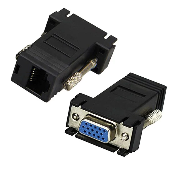 ADAPTADOR VGA FEMEA PARA RJ45