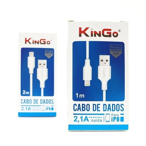 CABO USB LIGHTING 1M KINGO 