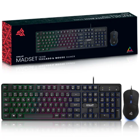 TECLADO E MOUSE MADSET 
