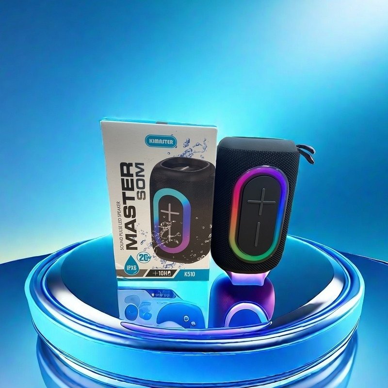 CAIXA DE SOM BLUETOOTH A PROVA D'ÁGUA  KIMASTER