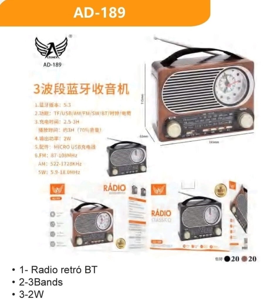 RÁDIO RETRÔ ALTOMEX