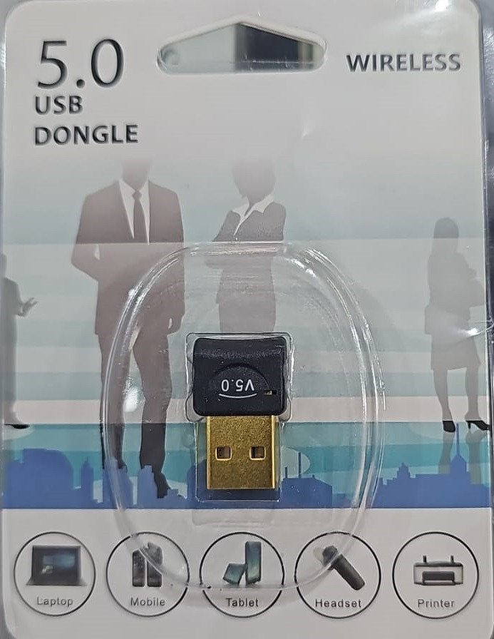 ADAPTADOR E RECEPTOR USB BLUETOOTH 5.0