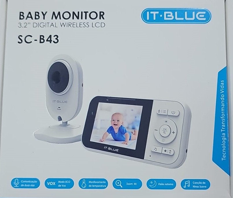 CÂMERA  BABY MONITOR IT-BLUE