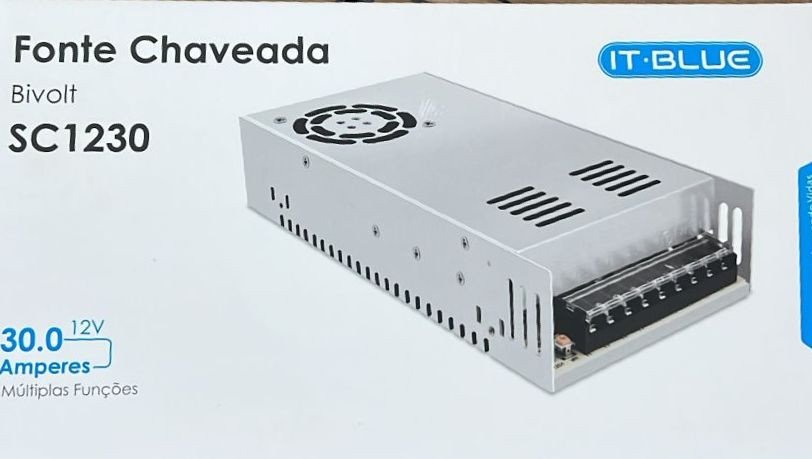 FONTE CHAVEADA BIVOLT IT-BLUE