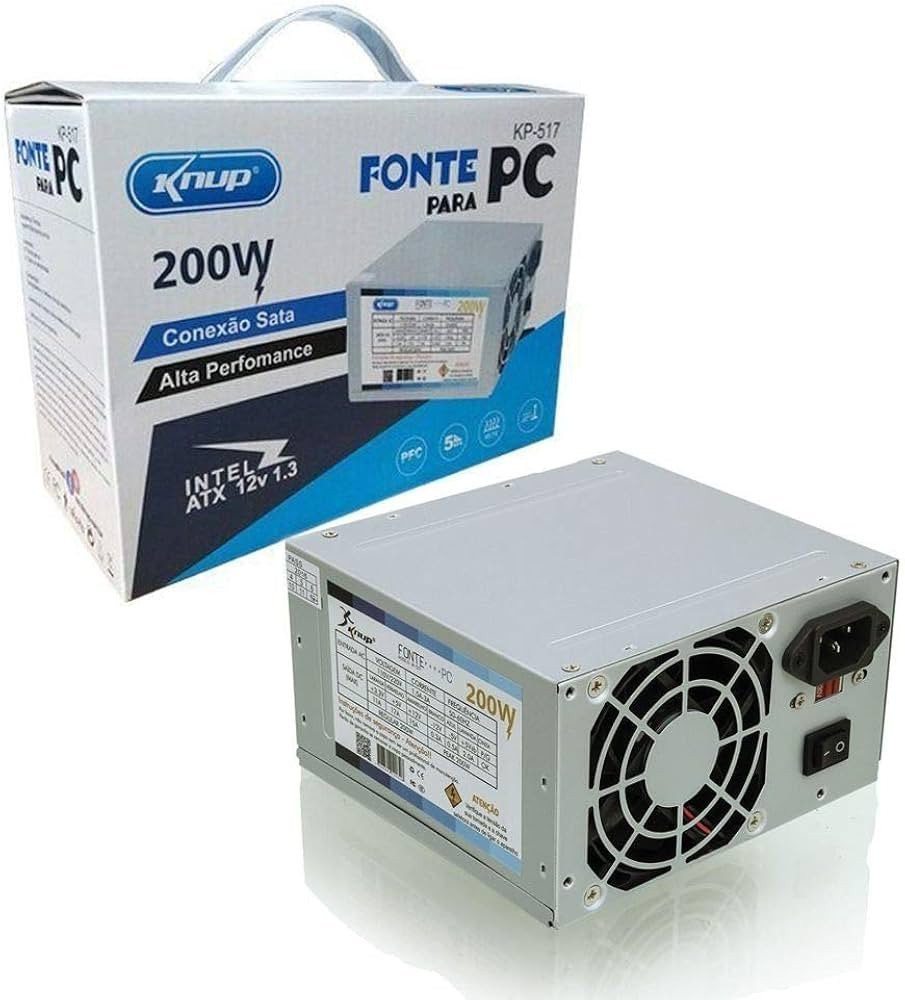 FONTE PARA PC ATX KNUP
