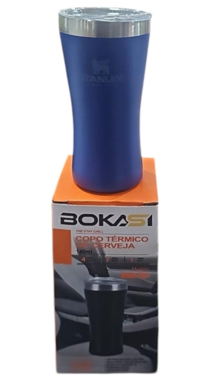 COPO TÉRMICO DE CERVEJA BOSAKI 140ML